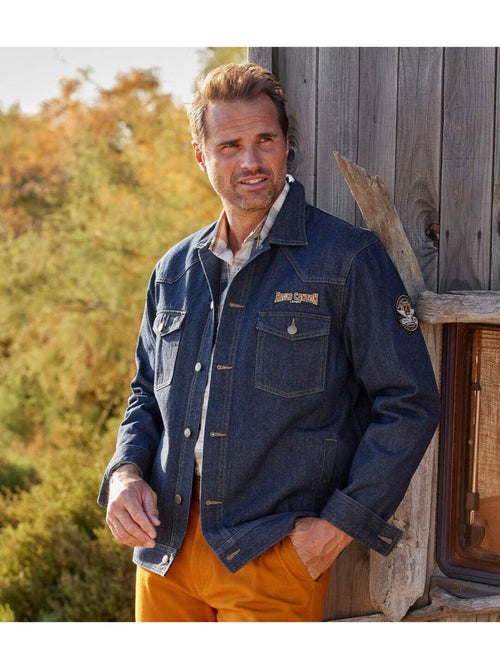 Veste en Jean Eagle Canyon   - ATLAS FOR MEN - Kiabi