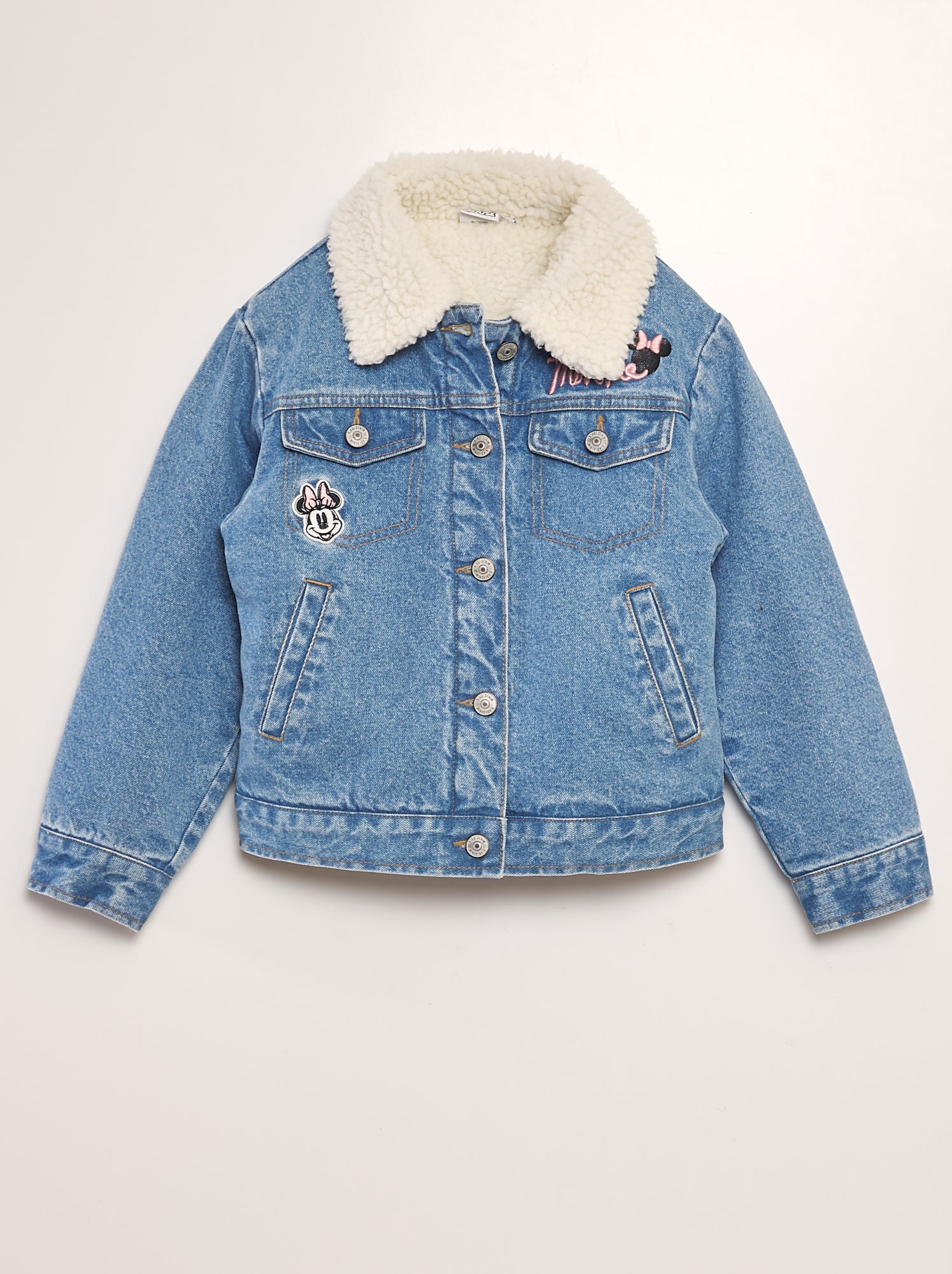 Veste en jeans shops fille