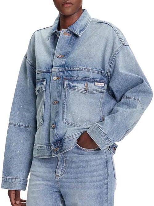 Veste en Jean Femme Calvin Klein Jeans - Kiabi