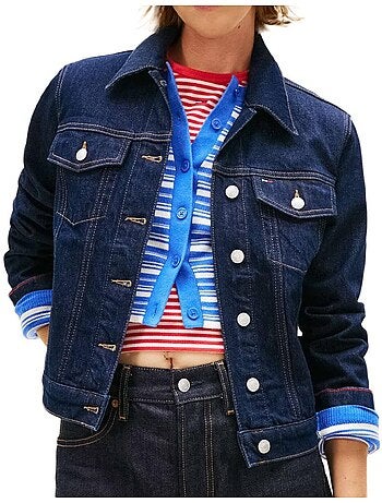 Veste en Jean Femme Tommy Hilfiger