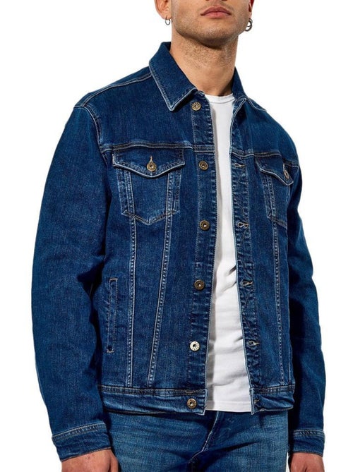 Veste en Jean Homme Kaporal - Kiabi Veste en Jean Homme Kaporal - Kiabi