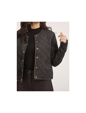 Veste en jean matelassée umani
