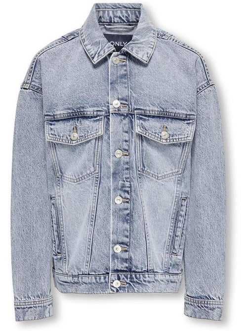 Veste en Jean Mixte Junior ONLY - Kiabi Veste en Jean Mixte Junior ONLY - Kiabi