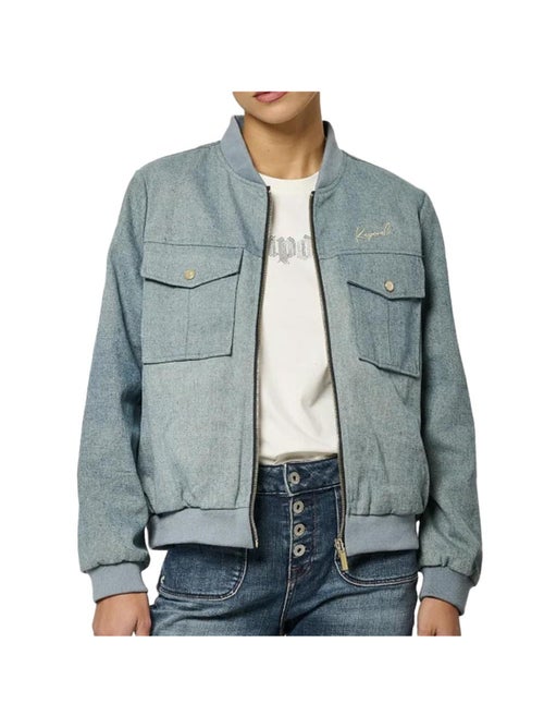 Veste en Jean Réversible Femme Kaporal - Kiabi