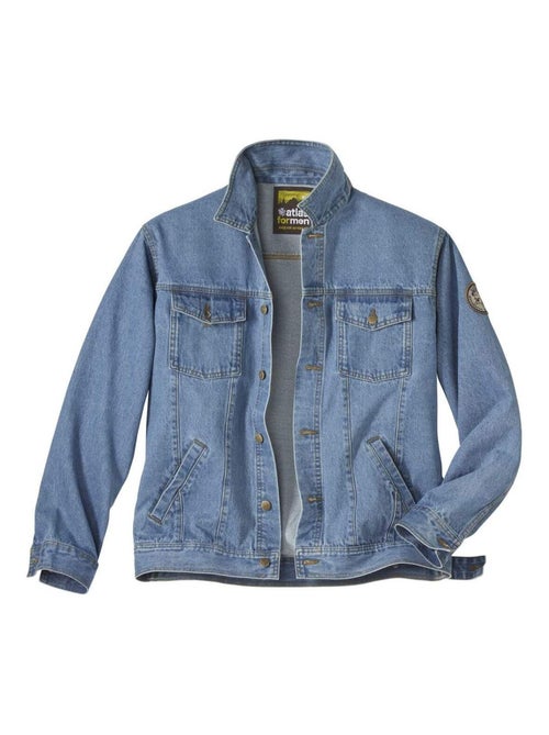 Veste en Jean Spring Adventure   - ATLAS FOR MEN - Kiabi
