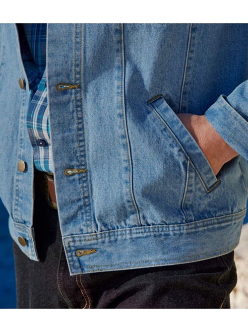 Veste en Jean Spring Adventure   - ATLAS FOR MEN - Kiabi