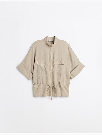 Veste en lin, mo fashion