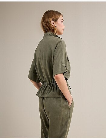 Veste en lin, mo fashion