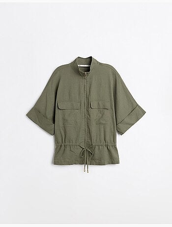 Veste en lin, mo fashion