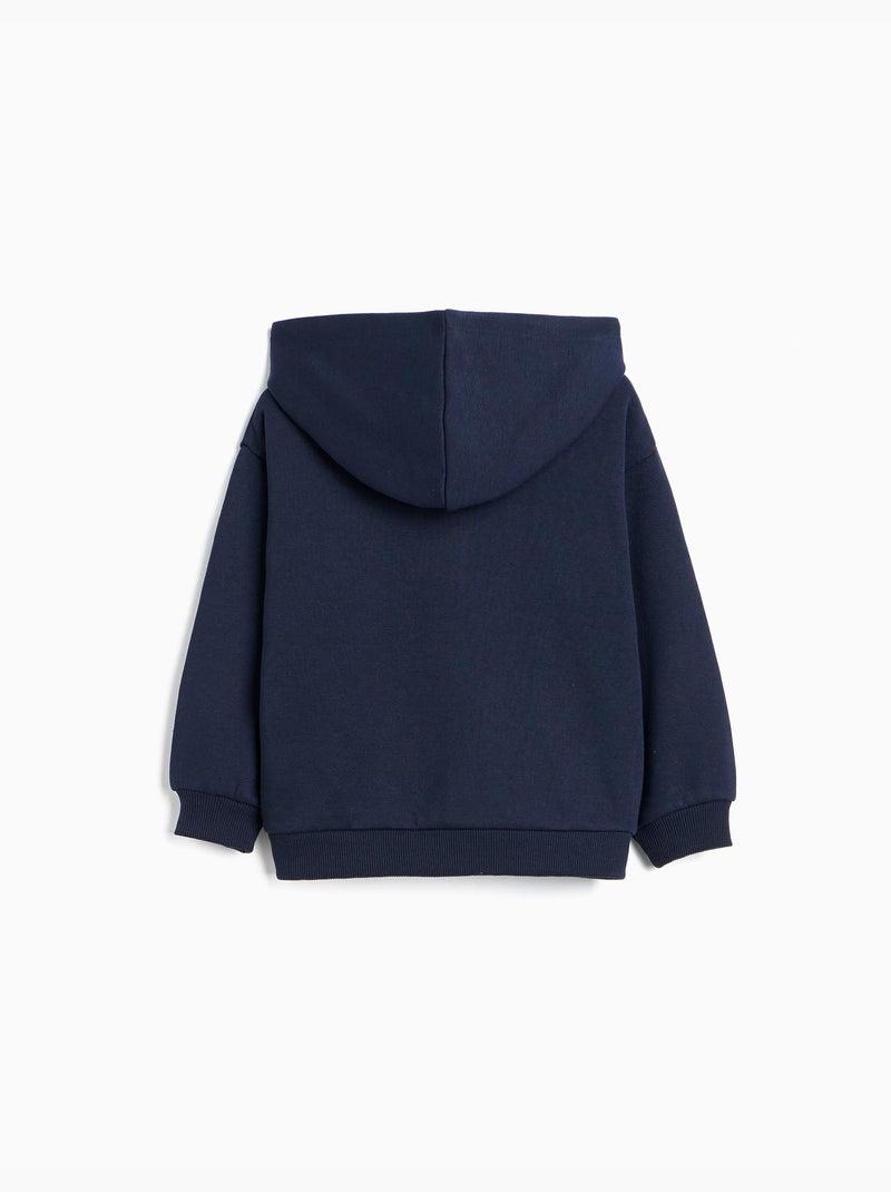 Veste en molleton, mo fashion Bleu - Kiabi