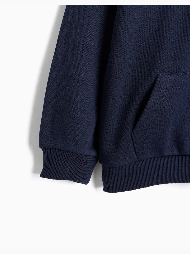 Veste en molleton, mo fashion Bleu - Kiabi