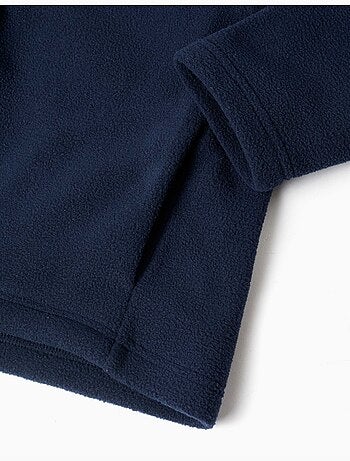 Veste en polaire à col montant