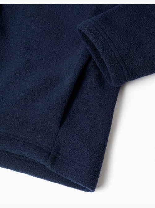Veste en polaire à col montant - Kiabi