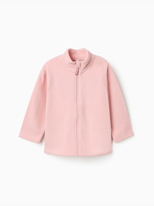 Veste en polaire à col montant - Kiabi