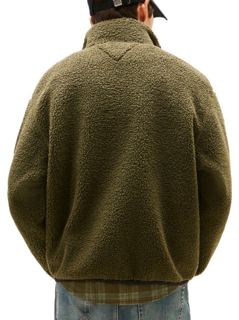 Veste en Sherpa Homme Tommy Hilfiger Vert - Kiabi