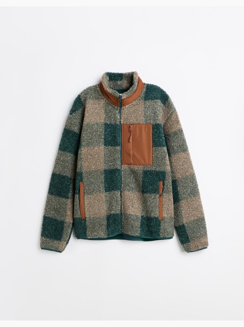Veste en sherpa, mo fashion - Kiabi