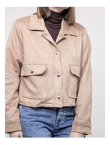 Veste en suédine uperla