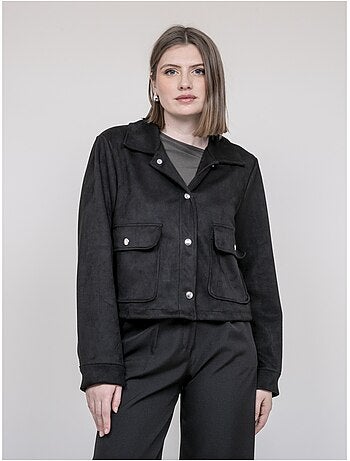 Veste en suédine uperla