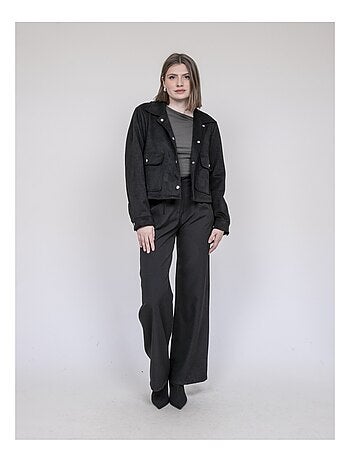 Veste en suédine uperla