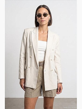 Veste en tencel, coton et lin dilvin