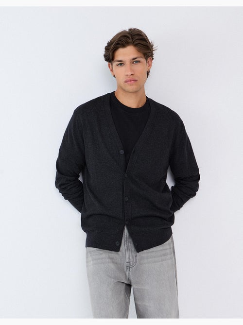 Veste en tricot avec cachemire, mo fashion - Kiabi
