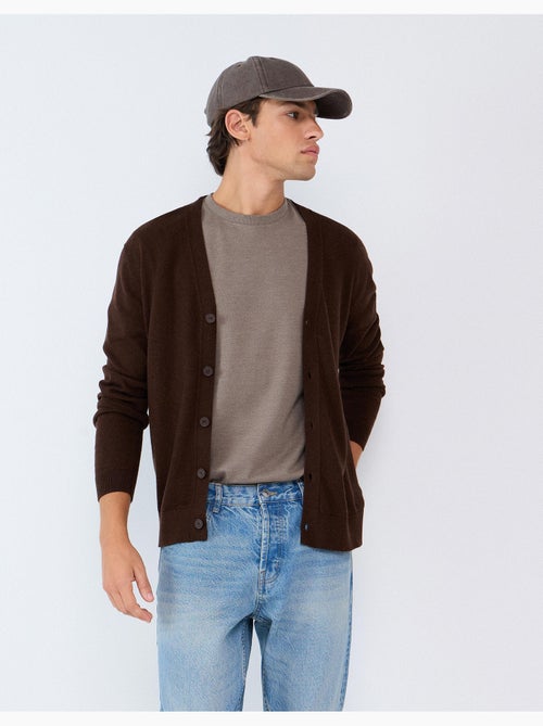 Veste en tricot avec cachemire, mo fashion - Kiabi