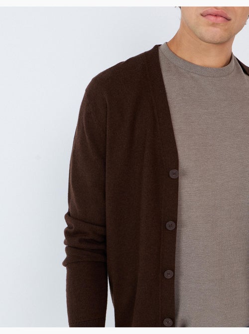 Veste en tricot avec cachemire, mo fashion - Kiabi
