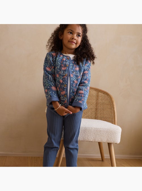 Veste enfant en coton matelassé Dina - Kiabi Veste enfant en coton matelassé Dina - Kiabi