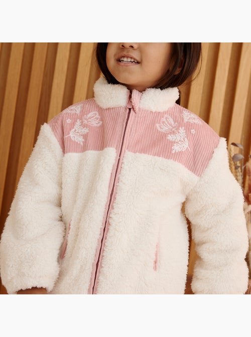 Veste enfant en sherpa cléo - Kiabi Veste enfant en sherpa cléo - Kiabi