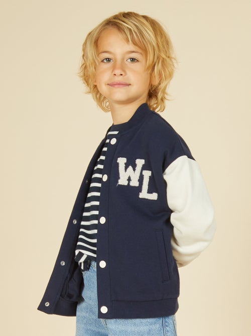 Veste esprit université américaine - Kiabi