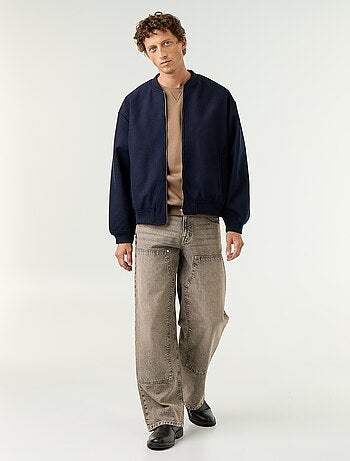 Veste faux lainage
