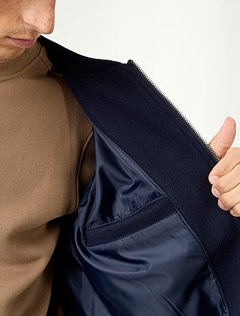 Veste faux lainage