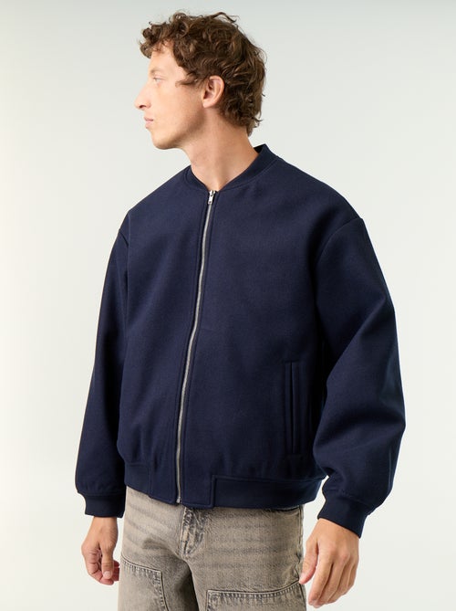 Veste faux lainage - Kiabi