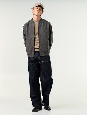 Veste faux lainage