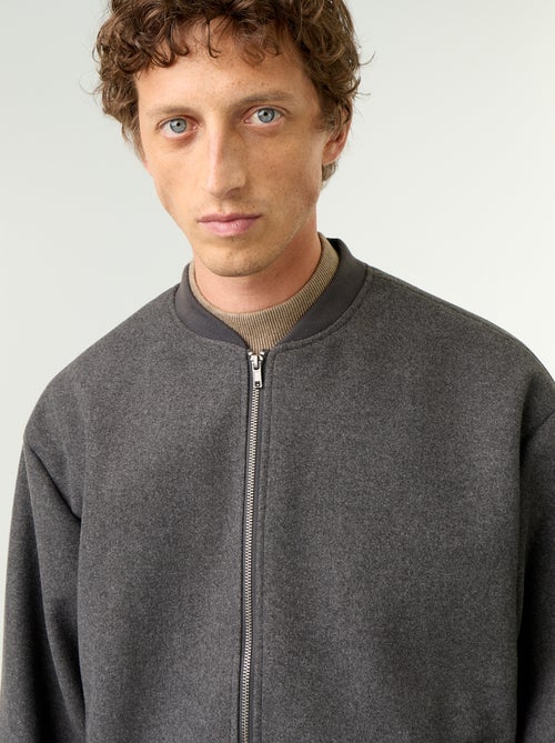 Veste faux lainage - Kiabi
