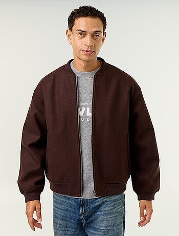 Veste faux lainage