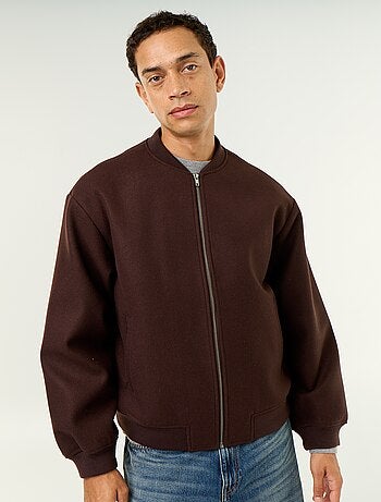 Veste faux lainage