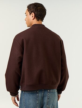 Veste faux lainage