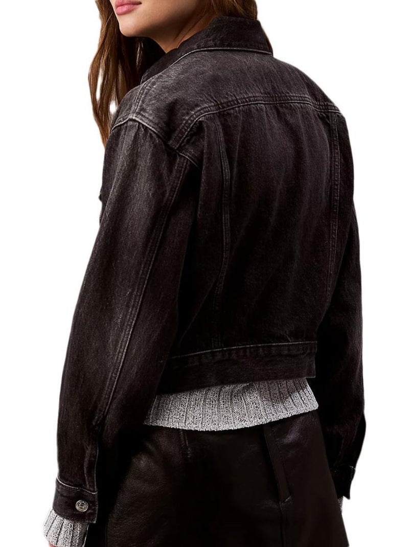 Veste Femme Calvin Klein Jeans Noir - Kiabi