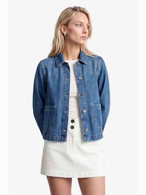 Veste femme en coton tencel dilvin - Kiabi Veste femme en coton tencel dilvin - Kiabi
