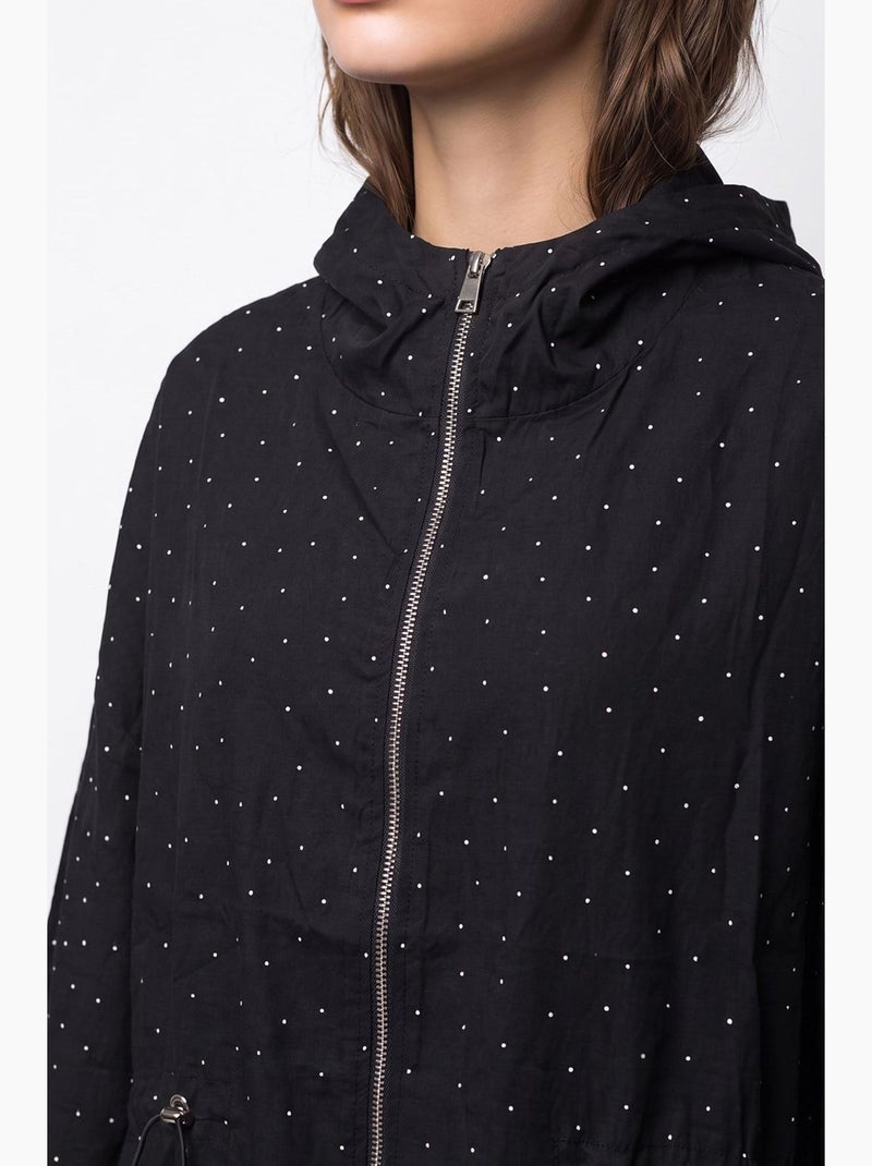 Veste femme mixray Noir - Kiabi