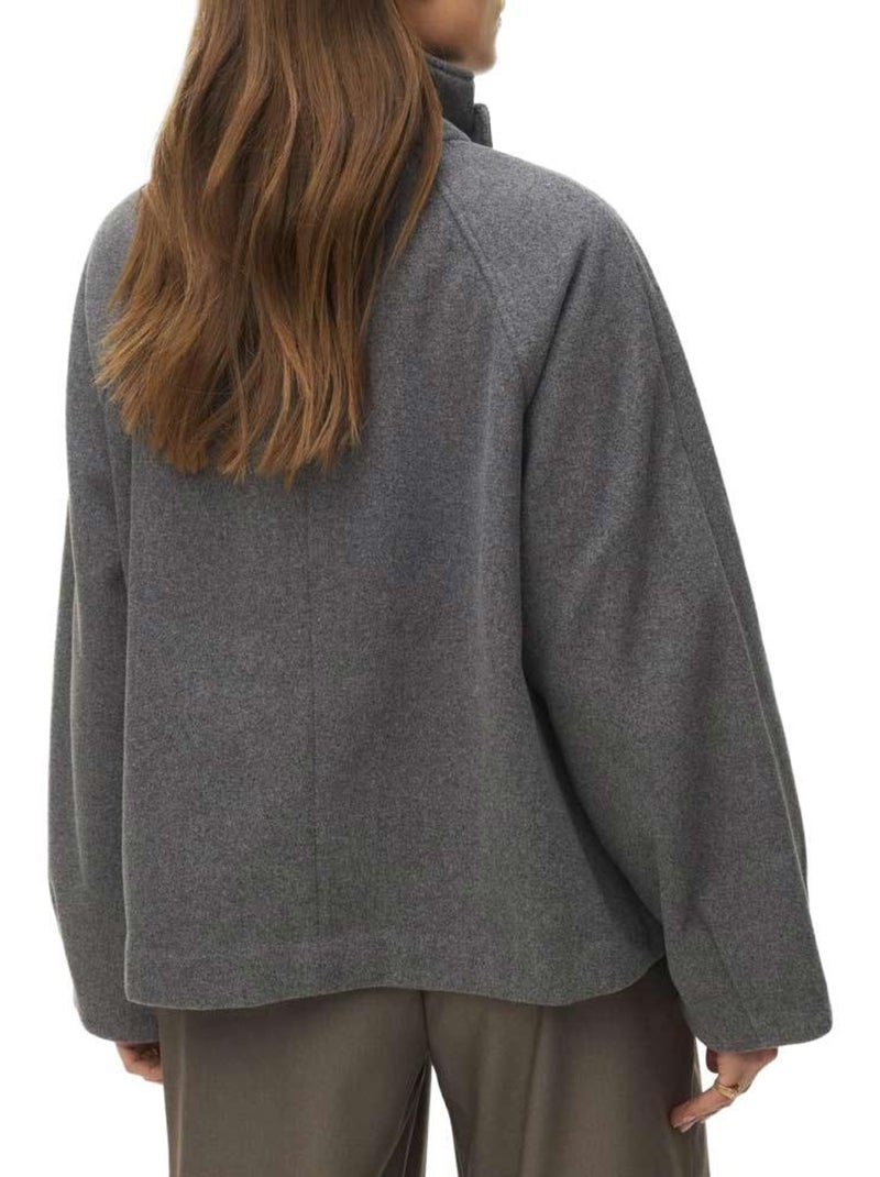 Veste Femme Vero Moda Gris Argenté - Kiabi