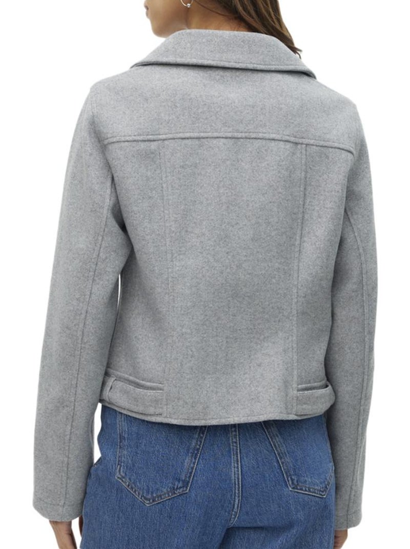 Veste Femme Vero Moda Gris Argenté - Kiabi