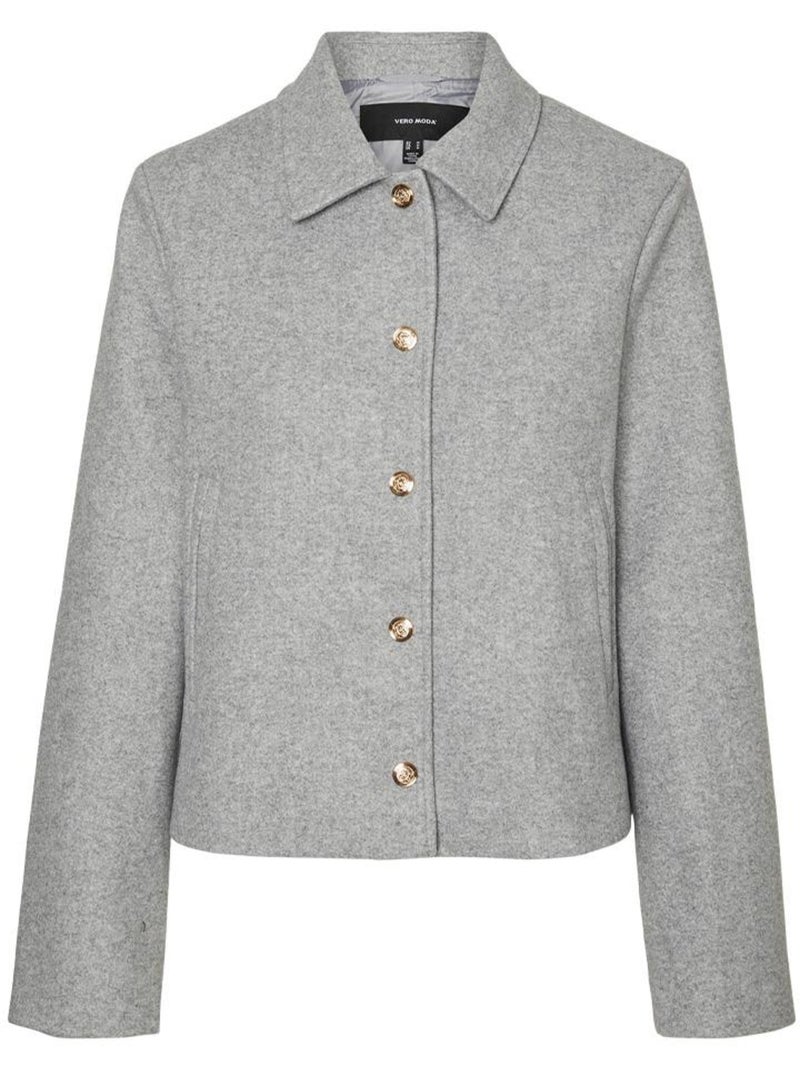 Veste Femme Vero Moda Gris Argenté - Kiabi