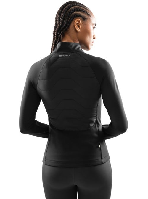 Veste fitness isolante légère femme fitness femme resolve - Kiabi