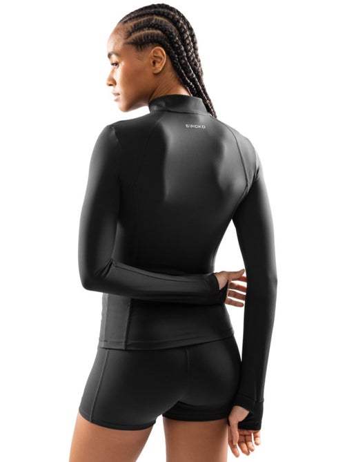 Veste fitness zippée ultralégère femme fitness femme momentum - Kiabi