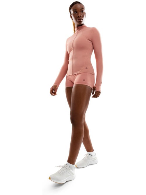 Veste fitness zippée ultralégère femme fitness femme pelican - Kiabi
