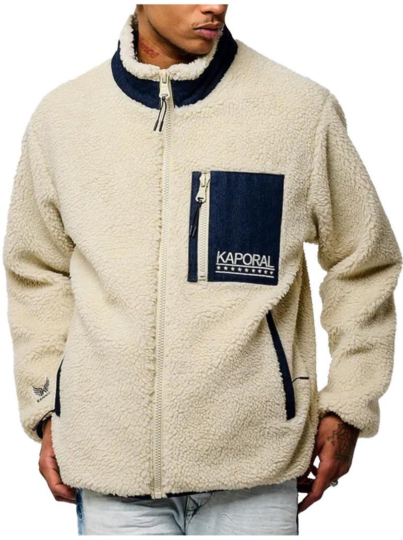 Veste Homme Kaporal Ecru - Kiabi