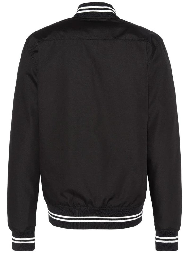 Veste Homme Schott Blouson College Noir - Kiabi