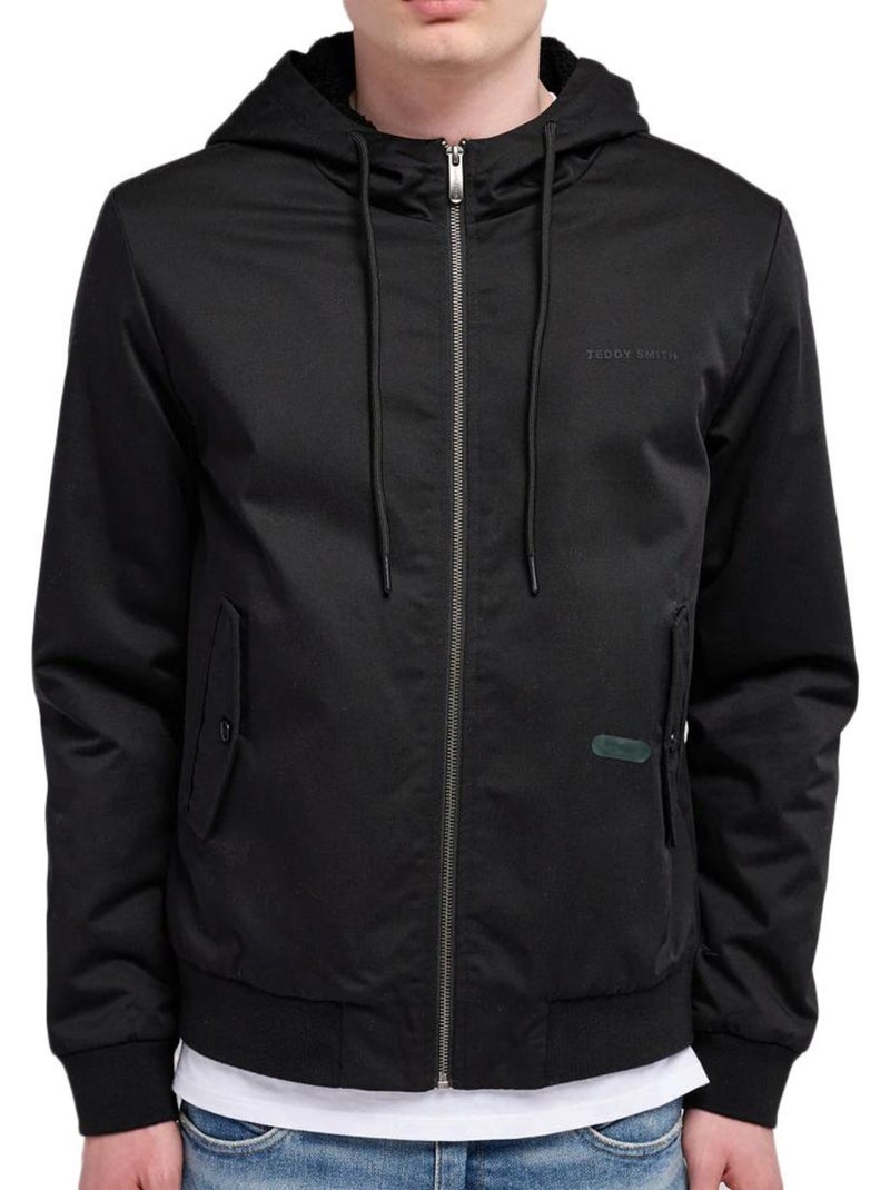 Veste homme teddy smith Noir - Kiabi